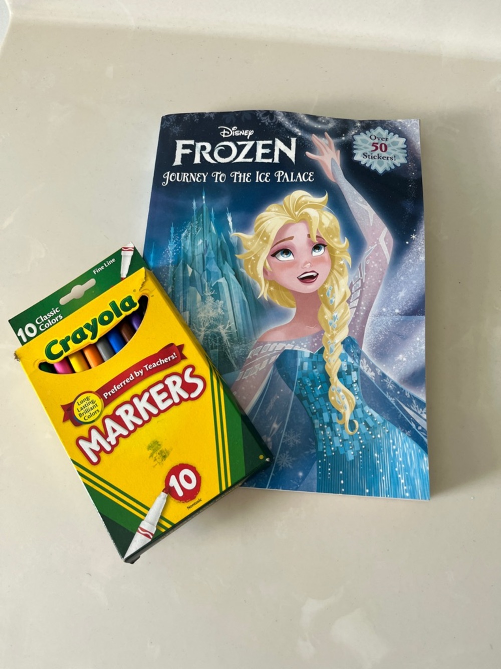 Disney’s Frozen Journey to the Ice Palace Activity Book